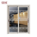 Interior Aluminum French Door with Insulated Glass Balcony Sliding Door